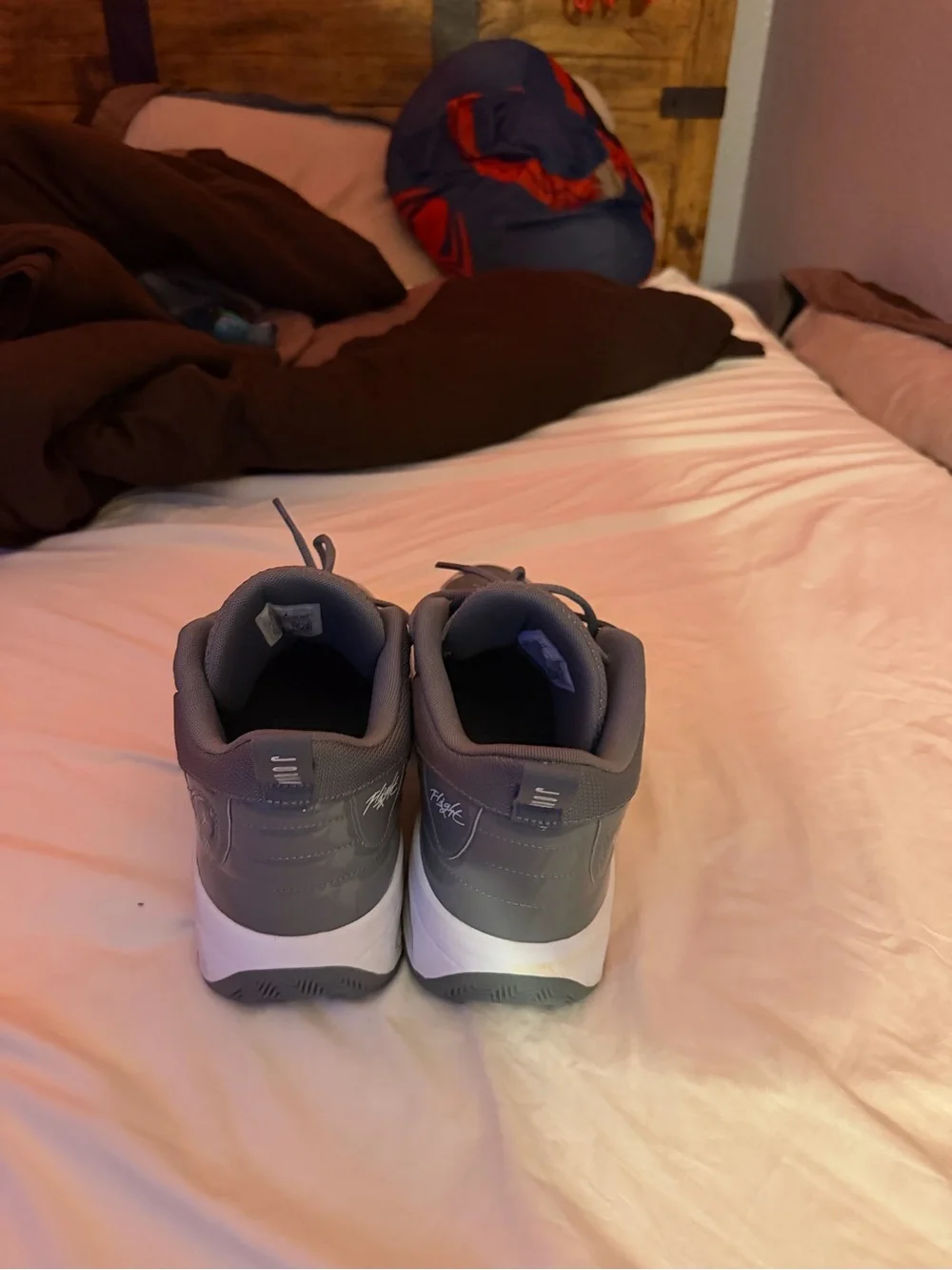 Jordan Gray Low-Top Sneakers